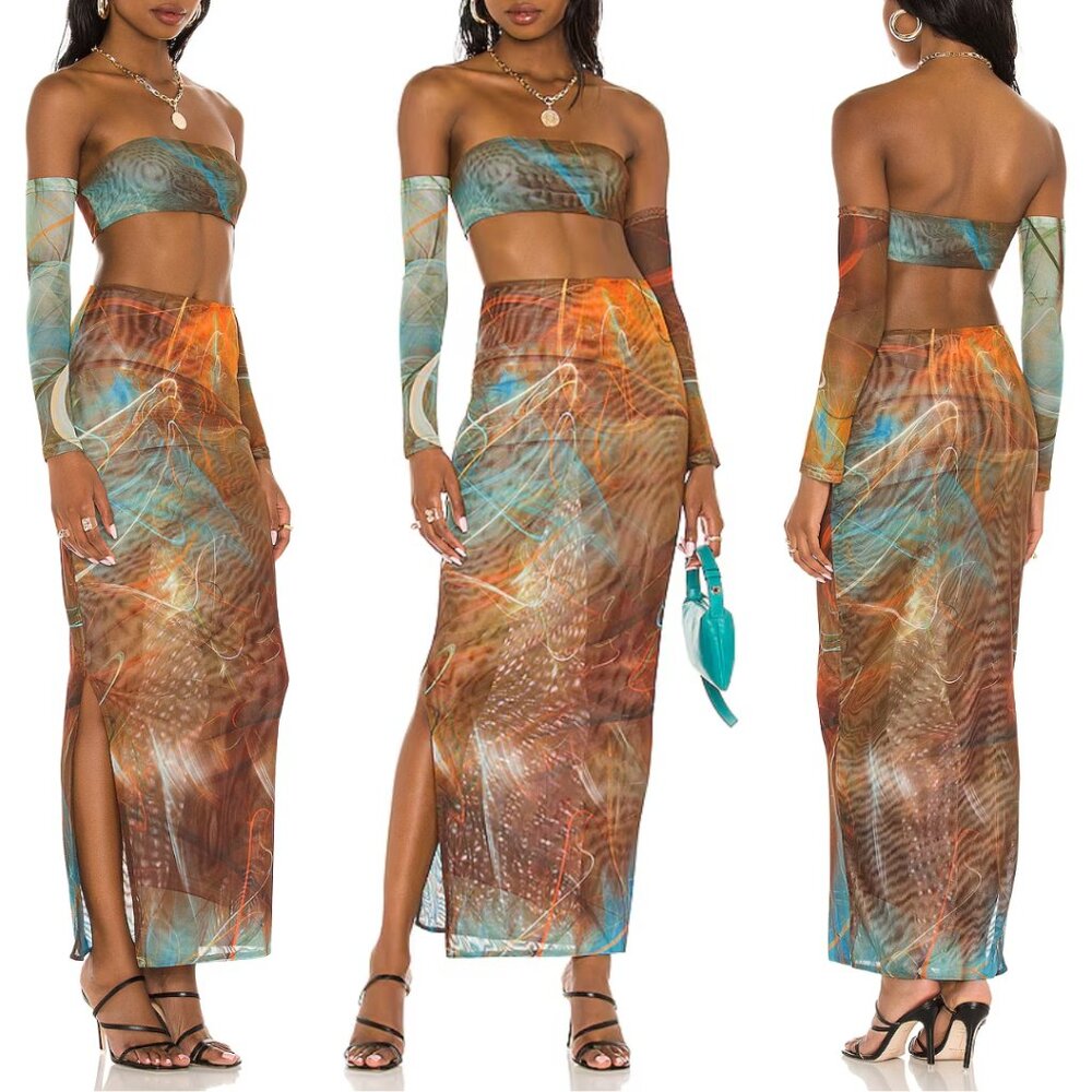 NWT Farai London x Revolve Leila Set Small